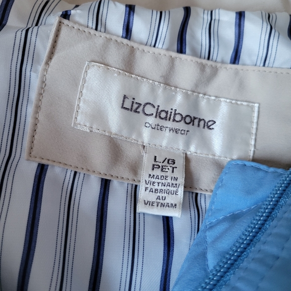 Liz Claiborne blue jacket - Picture 3 of 5